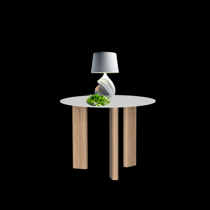 EDAM table ronde 3 pieds