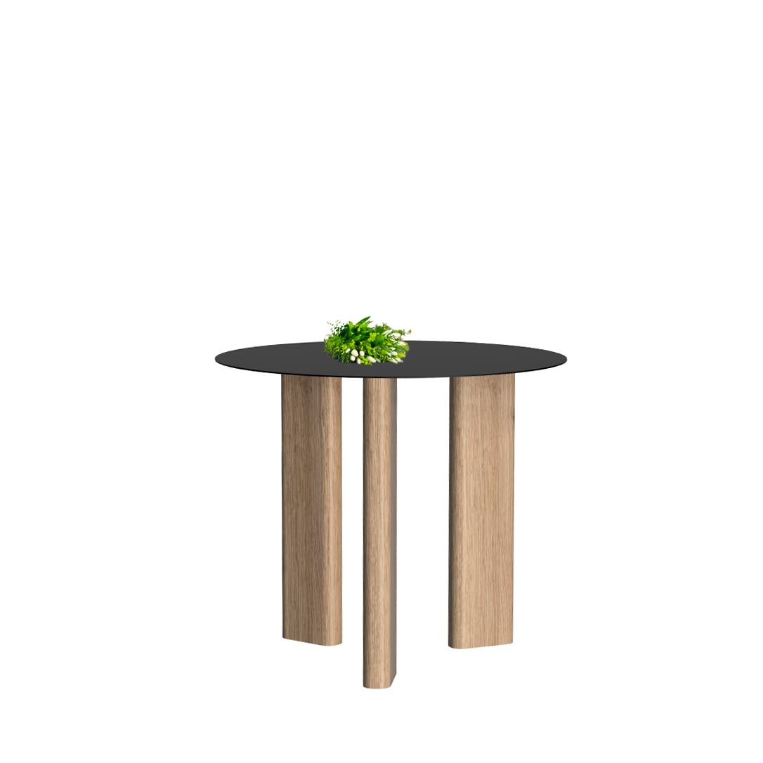 EDAM table ronde 3 pieds