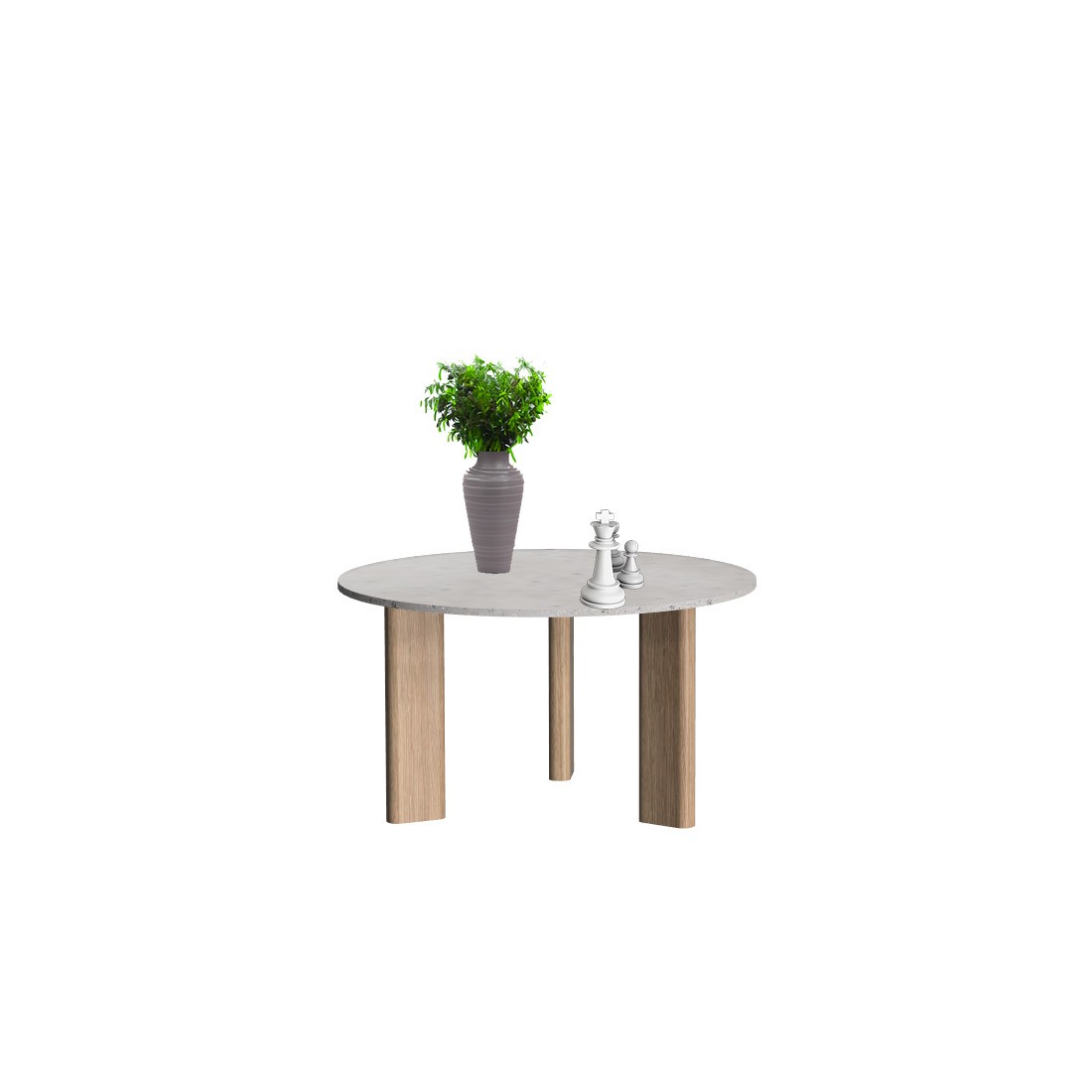 EDAM table ronde 3 pieds