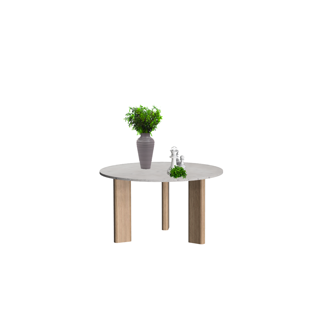 EDAM table ronde 3 pieds
