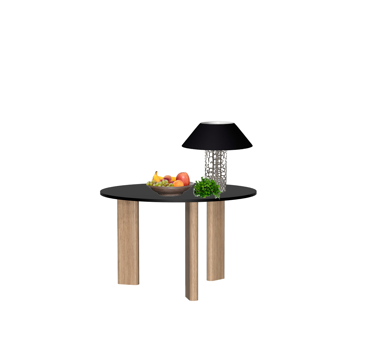 EDAM table ronde 3 pieds