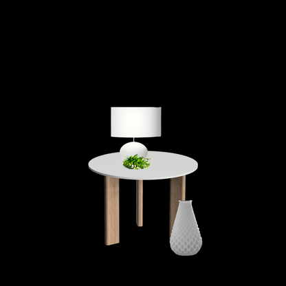 EDAM table ronde 3 pieds