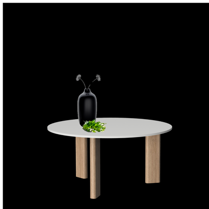 EDAM table ronde 3 pieds