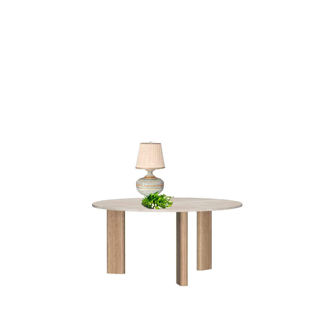 EDAM table ronde 3 pieds