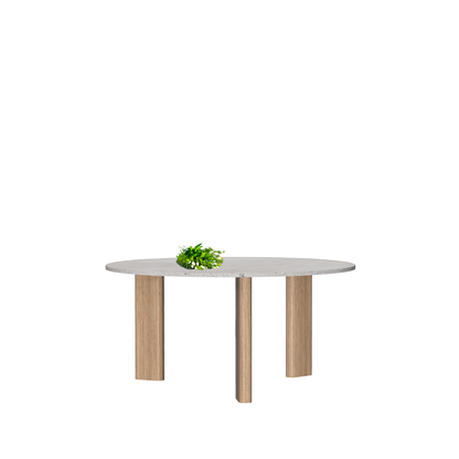 EDAM table ronde 3 pieds