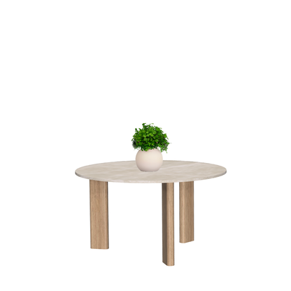 EDAM table ronde 3 pieds