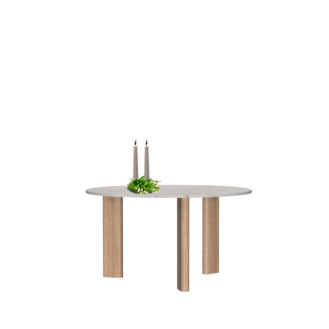 EDAM table ronde 3 pieds