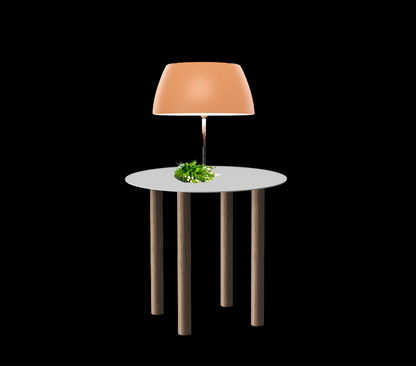 Gouda table ronde avec 4 pieds identiques
