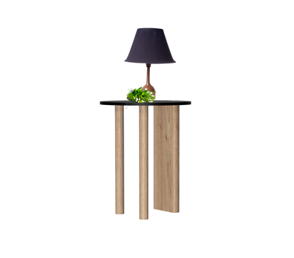Gouda table ronde avec pieds asymétriques