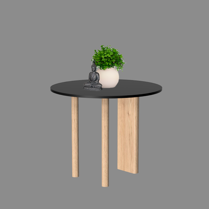 Gouda table ronde avec pieds asymétriques