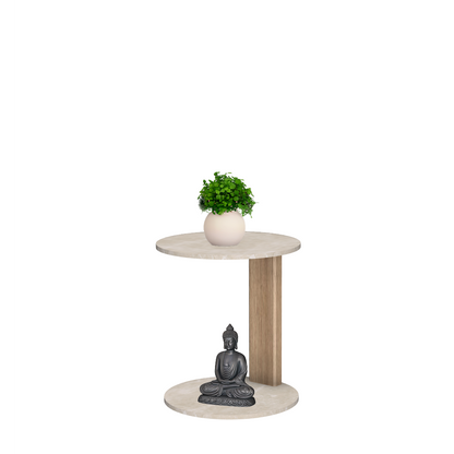 Melrose table ronde avec 1 pied