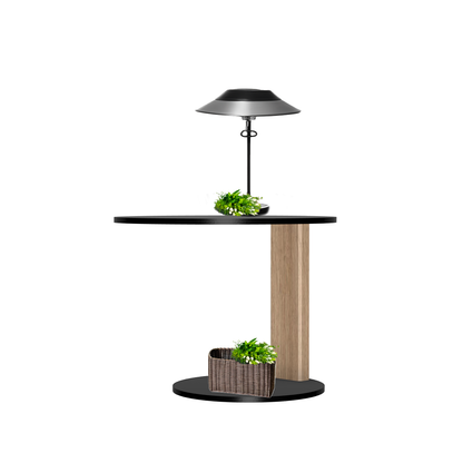 Melrose table ronde avec 1 pied