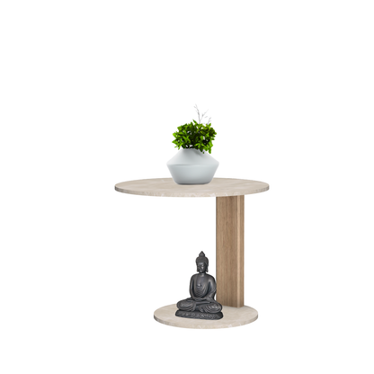 Melrose table ronde avec 1 pied